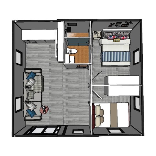 20FT -Expandable house-house-layout-9